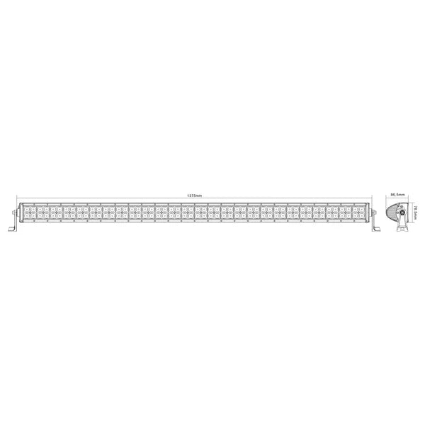 52″ Off Road Double Row Light Bar